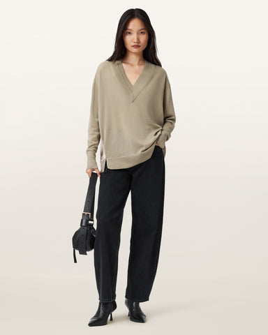 Bern V-Neck Wool Sweater