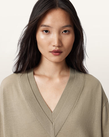 Bern V-Neck Wool Sweater
