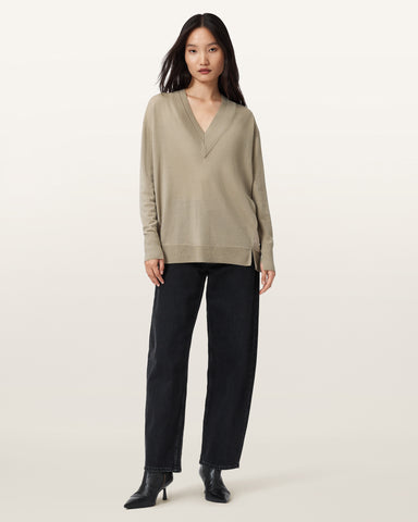Bern V-Neck Wool Sweater