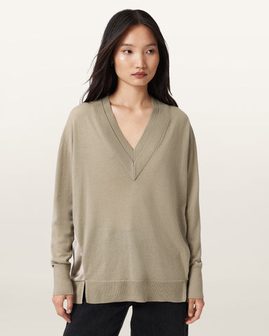 Bern V-Neck Wool Sweater