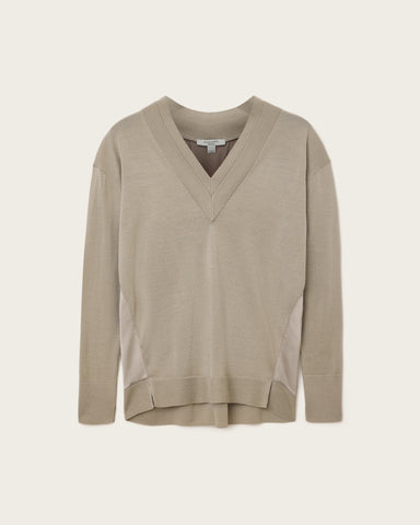 Bern V-Neck Wool Sweater