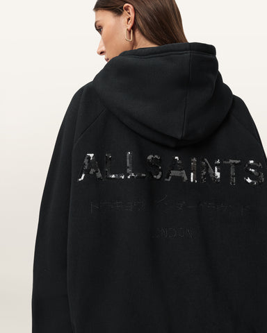 Talon Underground Sequin Oversized Hoodie