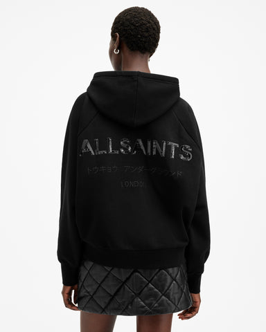 Talon Underground Sequin Oversized Hoodie