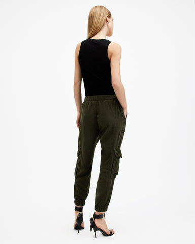 Freda Lightweight Denim Cargo Pants