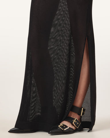 Yuri Knitted Maxi Skirt