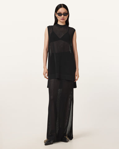 Yuri Knitted Maxi Skirt