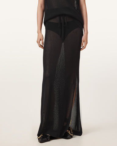 Yuri Knitted Maxi Skirt