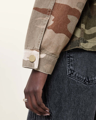 Amelia Camouflage Jacket