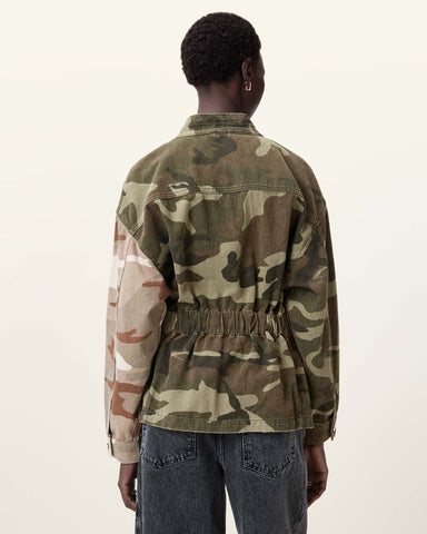 Amelia Camouflage Jacket