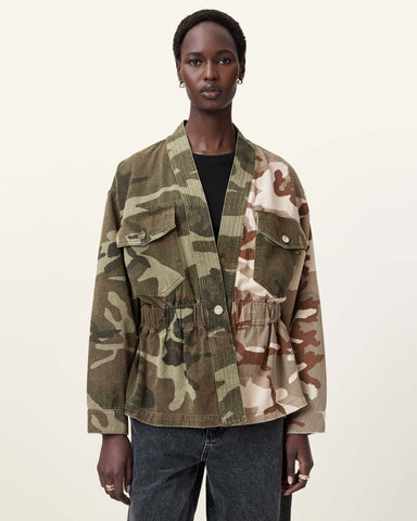 Amelia Camouflage Jacket