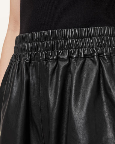 Arla Lea Leather Shorts