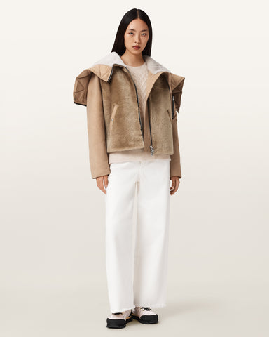 Dexter Shearling Bomber Jacket