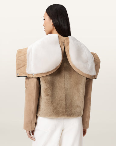 Dexter Shearling Bomber Jacket