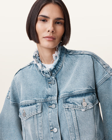 Sonny Cropped Oversized Jacket