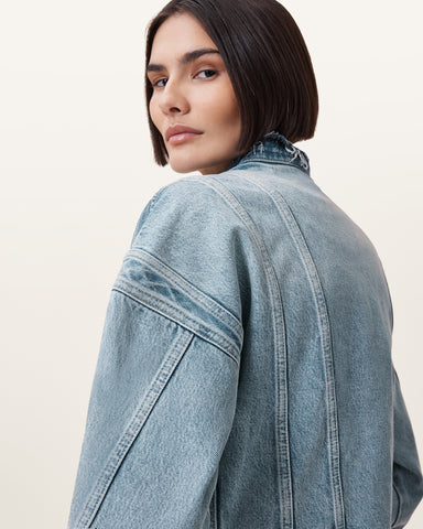 Sonny Cropped Oversized Jacket