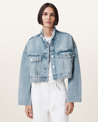 Sonny Cropped Oversized Jacket