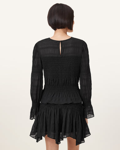 Pamela Flared Long Sleeve Top