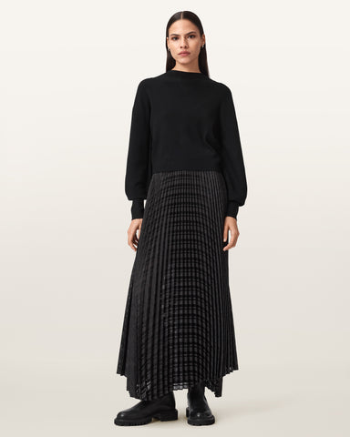 Sinead 2-in-1 Pleated Dress