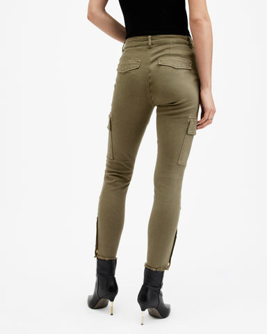 Duran Skinny Denim Cargo Jeans