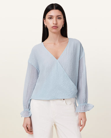 Penny Wrap Over Shirt