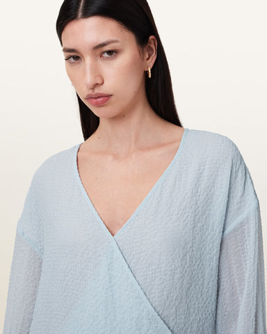 Penny Wrap Over Shirt