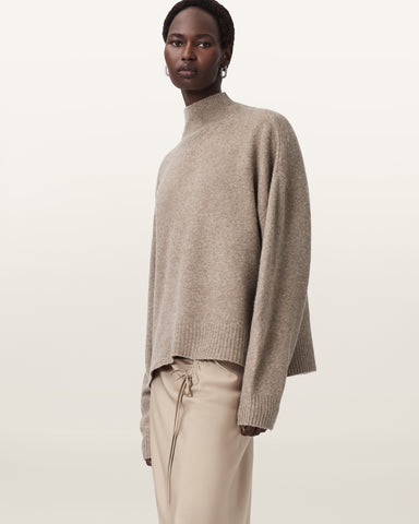 Asha High Neck Sweater
