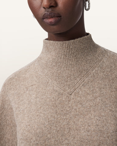 Asha High Neck Sweater