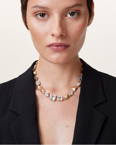 Elora Hexagon Chain Necklace