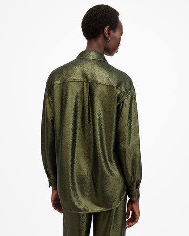 Charli Sequin Relaxed Fit Shirt