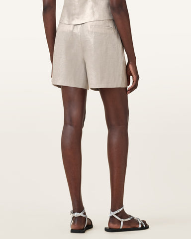 Averie Relaxed Fit Linen Shorts