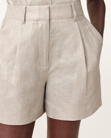 Averie Relaxed Fit Linen Shorts