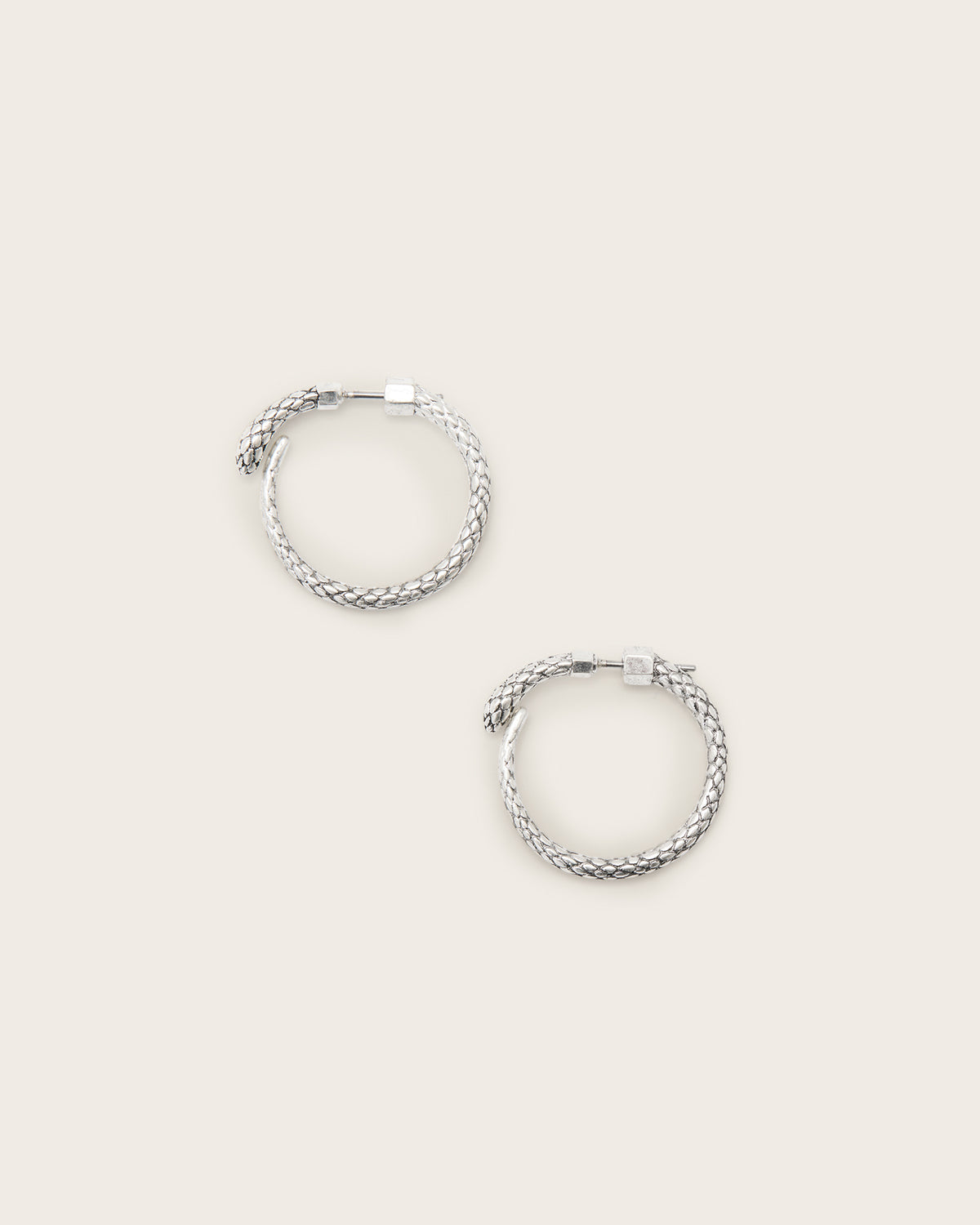Serpent Small Hoop Earrings