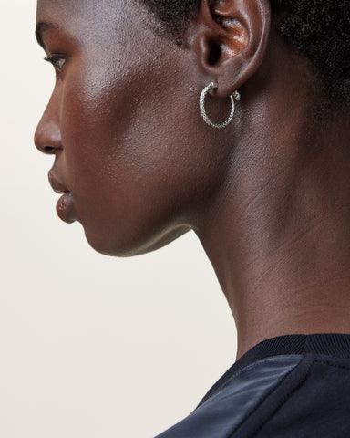 Serpent Small Hoop Earrings