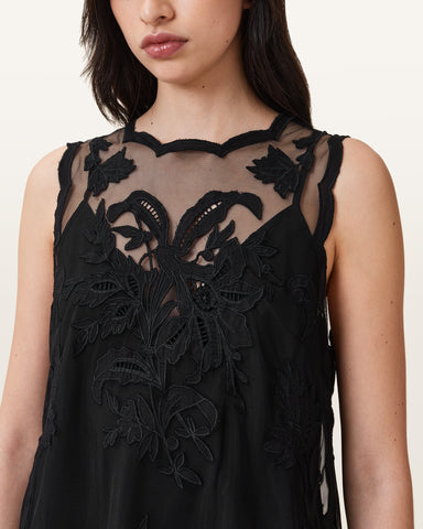 Rye Embroidered Sleeveless Top