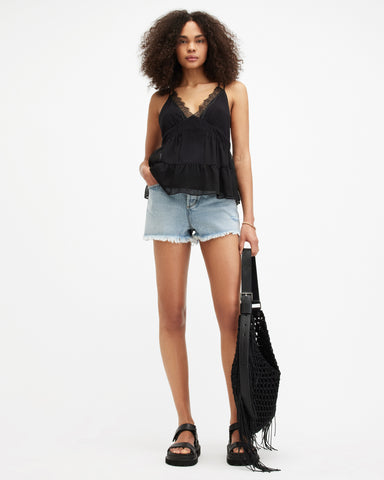 Rowen Lace Trim Cami Top