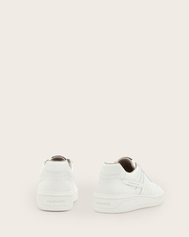 Vix Low Top Round Toe Leather Sneakers