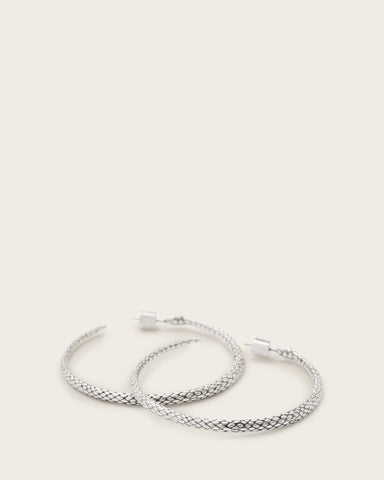 Serpent Large Hoop Earrings