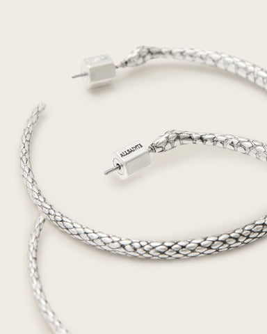Serpent Large Hoop Earrings