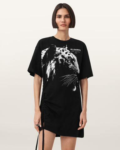 Ivana Naenia Drawcord Mini Dress