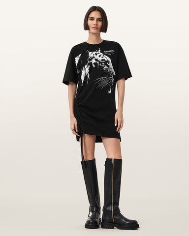 Ivana Naenia Drawcord Mini Dress