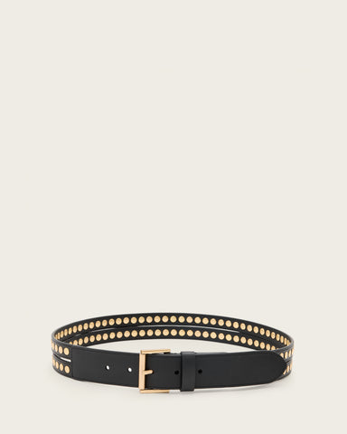 Jessica Studded Leather Belt