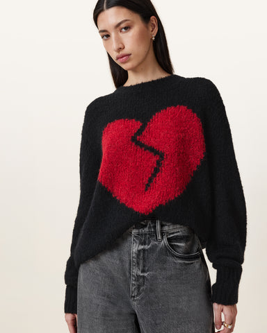 Luv Heart Intarsia Sweater