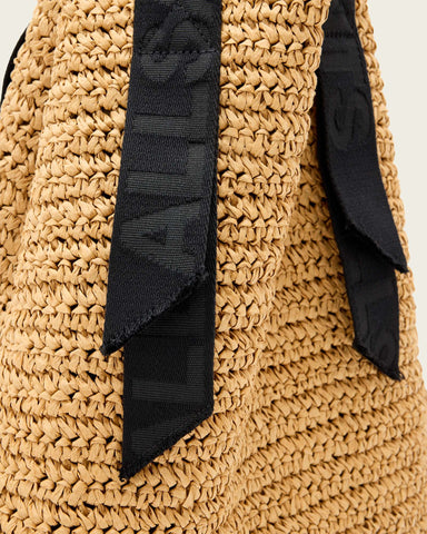 Lullah Woven Straw Tote Bag