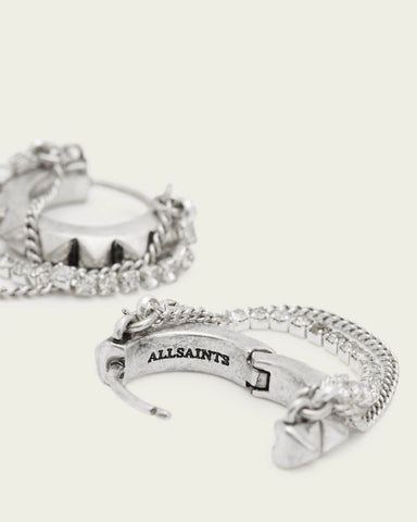 Trudy Small Chain Hoop Earrings