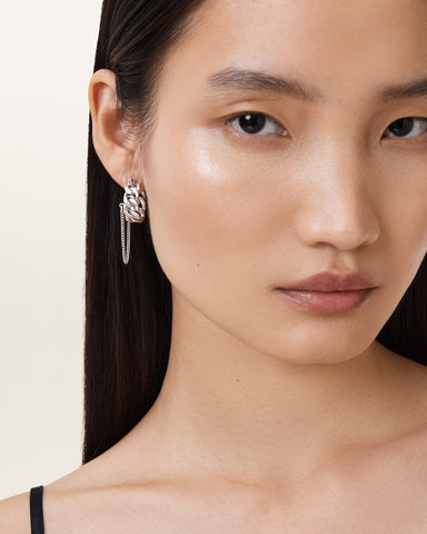 Tamsin Twisted Hoop Earrings