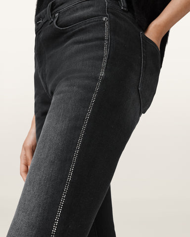 Haldan Crystal Embellished Jeans