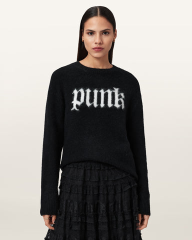 Punk Crew Neck Sweater