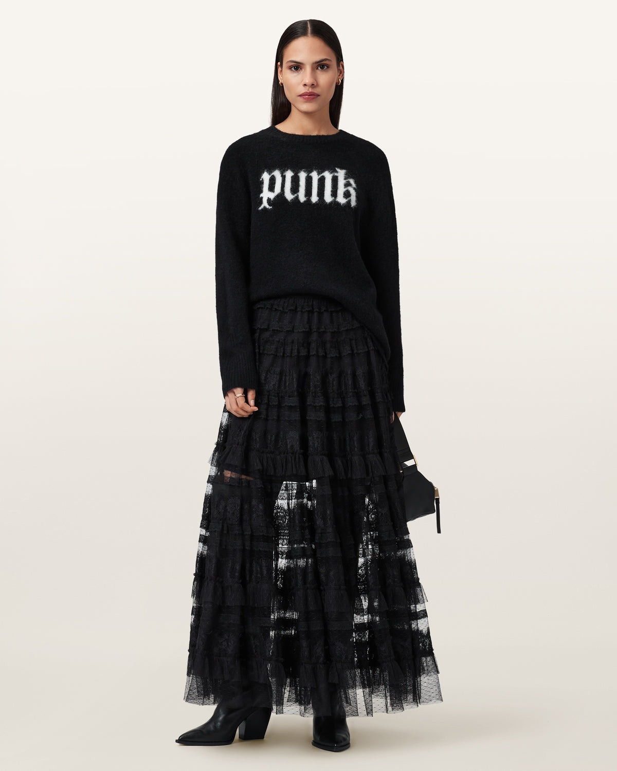 Punk Crew Neck Sweater