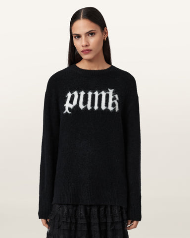 Punk Crew Neck Sweater