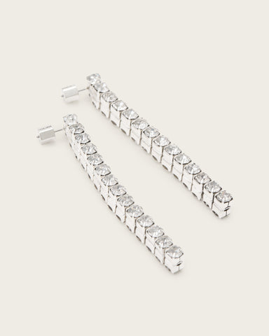 Gia Crystal Drop Earrings